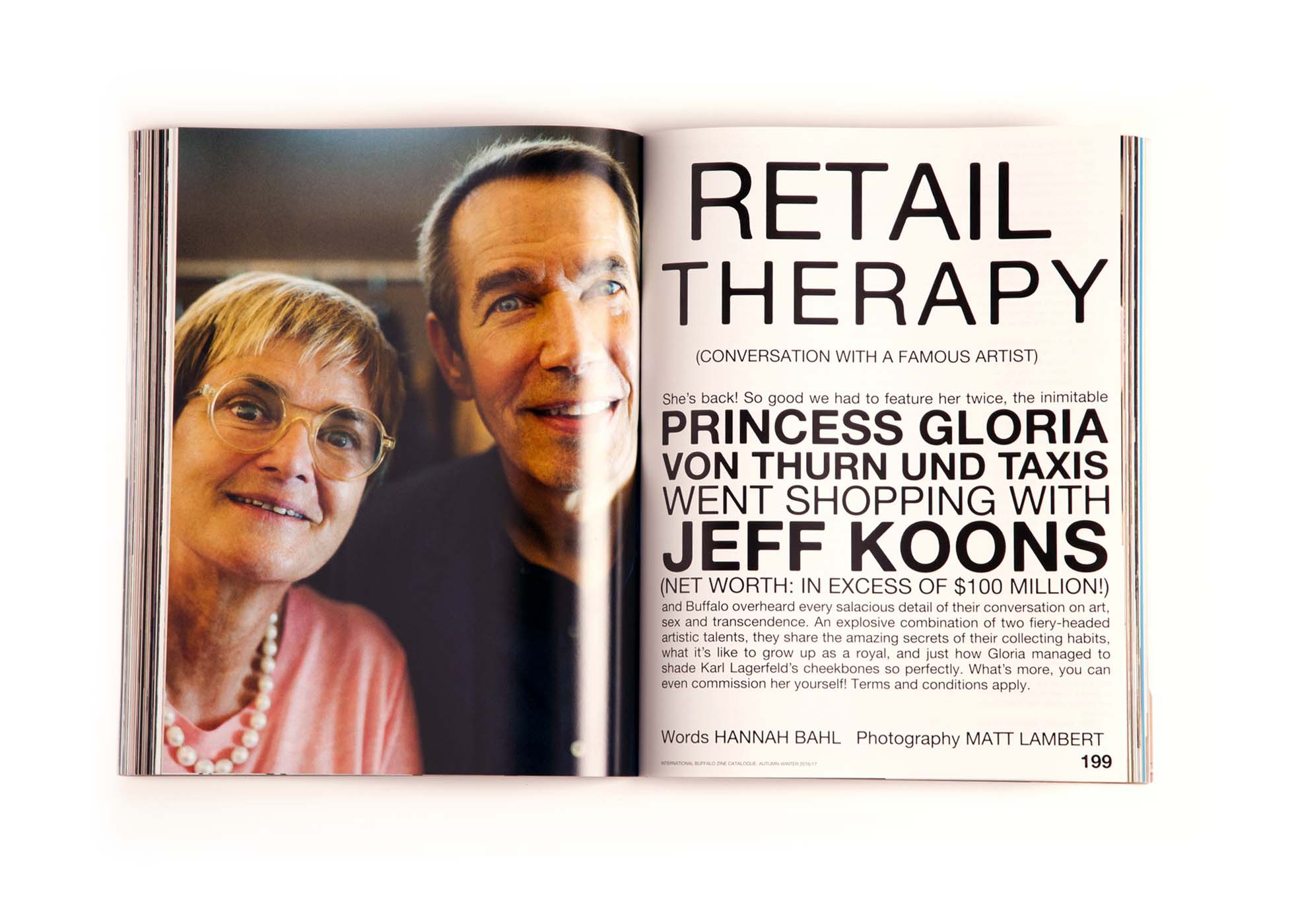 ISSUE 4: INTERNATIONAL BUFFALO ZINE CATALOGUE (AW’16/17)